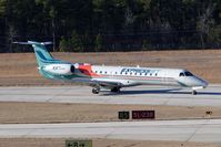 N11187 @ RDU - ExpressJet N11187 (FLT BTA501) from San Antonio Int'l (KSAT) starting to exit RWY 5L after landing. - by Dean Heald