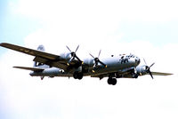 N529B @ AFW - B-29 FIFI TLanding at Allaince Ft. Worth