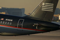 N114UW @ KLAS - US Airways / 1999 Airbus Industrie A320-214