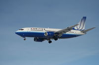 N371UA @ KORD - Boeing 737-300