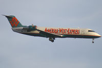 N37178 @ KLAS - Mesa Airlines Canadair Regionaljet