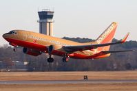 N767SW @ ORF - Southwest Airlines N767SW (FLT SWA3490) departing RWY 5 enroute to Jacksonville Int'l (KJAX). - by Dean Heald