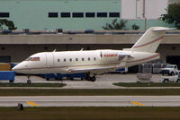 N308CR @ FLL - Challenger landing at FLL in Feb 2008 - by Terry Fletcher