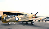 N95JB @ BKD - P-40 at the worlds greatest warbird show - by Zane Adams