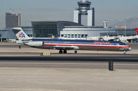 N90511 @ KLAS - American Airlines / 1989 McDonnell Douglas DC-9-82(MD-82)