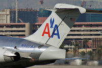 N407AA @ KLAS - American Airlines / 1986 McDonnell Douglas DC-9-82(MD-82)