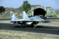 22 @ LBPG - During Co-operative Key 2001 the MiG-21 and MiG-29 of the Bulgarian AF flew a great number of missions. - by Joop de Groot