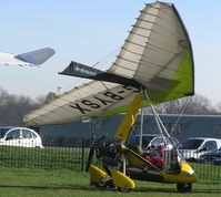 G-BYSX @ EGBK - Microlight at Sywell Icicle Rally - by Simon Palmer