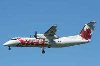 C-FJXZ @ CYVR - Air Canada Jazz landing at Vancouver