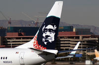 N585AS @ KLAS - Alaska Airlines - 'Lei' #3 / 2007 Boeing 737-890 - by Brad Campbell