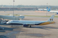 G-OZBF @ EGCC - Monarch - Terminal 1 - by David Burrell