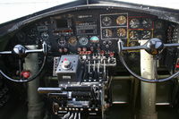 N93012 @ ISM - Cockpit of B-17 - by Florida Metal