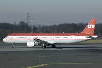 D-ALSB @ EDDL - Seen turning onto the runway in the last sunlight of the day.