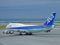 JA8961 @ ROAH - Boeing 747-481/ANA/Naha - by Ian Woodcock
