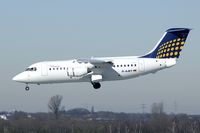 D-AJET @ EDDL - New colors for this former Eurowings BAe 146.