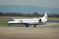 G-EMBM @ EGCC - Flybe - Taxiing - by David Burrell