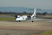 G-JECM @ EGCC - Flybe - Taxiing - by David Burrell