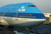 PH-BFB @ EHAM - City of Bangkok from KLM pushed back from the terminal - by Michel Teiten ( www.mablehome.com )