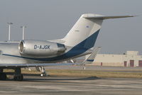 D-AJGK @ EBBR - parked on General Aviation apron - by Daniel Vanderauwera