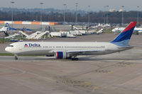 N1611B @ EGCC - Delta B767 departs Manchester in Feb 2008 - by Terry Fletcher