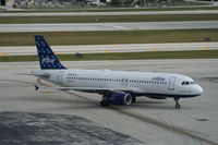 N558JB @ KFLL - Airbus A320 - by Mark Pasqualino