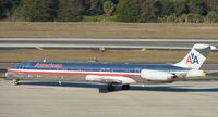 N475AA @ TPA - Classic American MD82 in the early morning Tampa sun - by Terry Fletcher