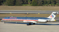 N475AA @ TPA - Classic American MD82 in the early morning Tampa sun