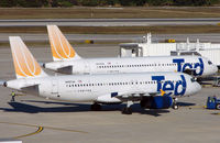 N497UA @ TPA - A pair of TED A320s on stand at Tampa