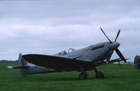 G-MXVI @ EGSU - Spitfire Mk.XVI at Duxford, UK - by Henk van Capelle