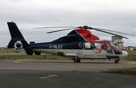 G-BLEZ @ EGNH - One of the offshore Helicopters based at Blackpool - by Terry Fletcher