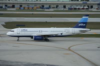 N653JB @ KFLL - Airbus A320 - by Mark Pasqualino