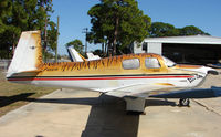N9361M @ VNC - A very attractive colour scheme on this Mooney - by Terry Fletcher