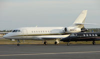N855TJ @ RSW - Falcon 2000EX night stops at Southwest Florida Int - by Terry Fletcher