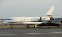 N855TJ @ RSW - Falcon 2000EX night stops at Southwest Florida Int