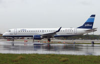 N179JB @ FLL - One of 15 aircraft waiting in line for departure after storms temporarily closed depatures from Ft Lauderdale Int - by Terry Fletcher