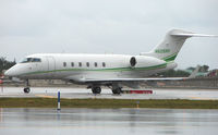 N605RF @ FLL - Challenger 300 makes its way to the departure threshold - by Terry Fletcher