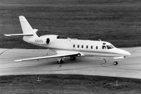 N359V @ DPA - Photo taken for aircraft recognition training.  Ex-N359V, IAI Astra Jet 1125. This was a 35mm color slide made into a B&W internegative for printing