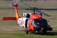6037 - San Diego based Coast Guard MH60J Jayhawk (S-70B-5) 6037 arriving at Hansen Dam Park. - by Dean Heald
