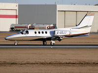 C-GQJJ @ CYYC - Alta Flight Charters Cessna 501 arriving from Scottsdale, AZ on Rwy 34