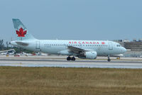 C-GAQZ @ MIA - Air Canada A319 at Miami in Feb 2008