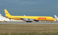 N804DH @ MIA - The yellow DHL livery makes this DC-8 appear incredibly long