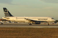 N361DA @ MIA - Mexicana A320 had previously operated in Turkey and Holland - seen here at Miami in Feb 2008