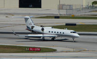 N312EL @ FLL - Gulf1159C arriving at Ft.Lauderdale Int - by Terry Fletcher