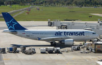 C-GTSY @ FLL - Air Transat A310 brings more 'Snowbirds' to Ft.Lauderdale Int - by Terry Fletcher