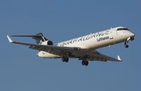 D-ACPQ @ LOWW - Lufthansa Regional  CRJ-700 in clor staralliance - by Delta Kilo