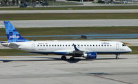 N206JB @ FLL - Jetblue Embraer 190 at Ft.Lauderdale Int - by Terry Fletcher