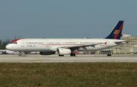 N568TA @ MIA - TACA A321 prepares to depart Miami - by Terry Fletcher