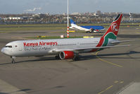 5Y-KQQ @ EHAM - Kenya Airways Boeing 767-300