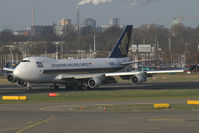 9V-SFB @ EHAM - Singapore Airlines Boeing 747-400