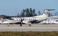 N280AS @ MIA - Gulfstream International Brasilia about to depart Miami